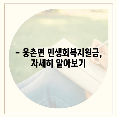 울산시 울주군 웅촌면 민생회복지원금 | 신청 | 신청방법 | 대상 | 지급일 | 사용처 | 전국민 | 이재명 | 2024