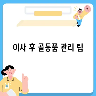 골동품 정리와 이사 견적 비교