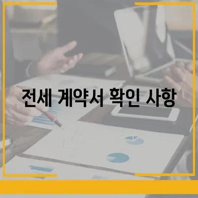 전세 이사하는 날 챙겨야 할 사항들