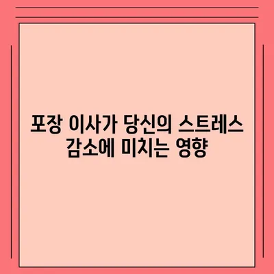 포장 이사란 무엇인가? 또한 왜 당신에게 중요한가?