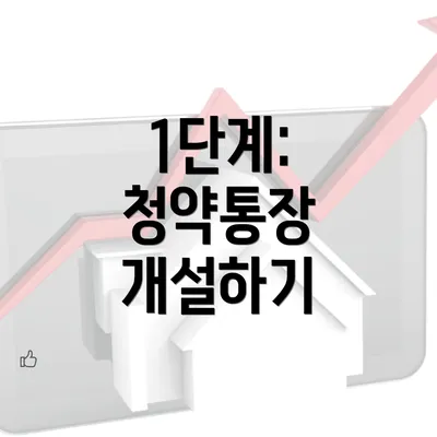 1단계: 청약통장 개설하기