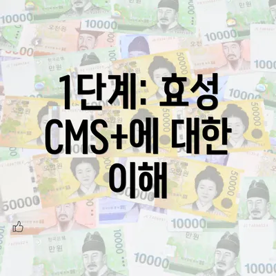 1단계: 효성 CMS+에 대한 이해