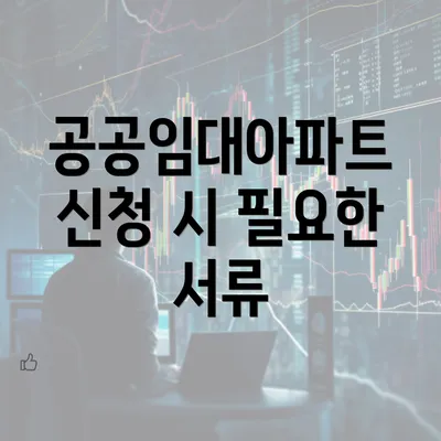 공공임대아파트 신청 시 필요한 서류