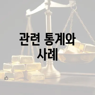 관련 통계와 사례