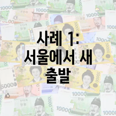 사례 1: 서울에서 새 출발