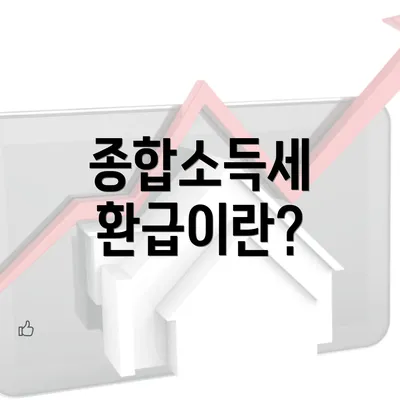 종합소득세 환급이란?