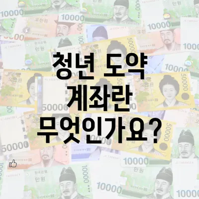 청년 도약 계좌란 무엇인가요?