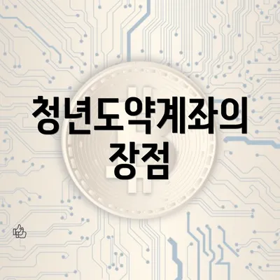 청년도약계좌의 장점