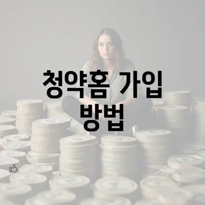 청약홈 가입 방법