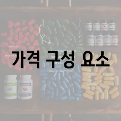 가격 구성 요소