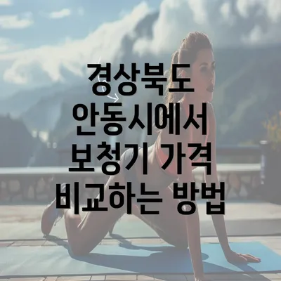 경상북도 안동시에서 보청기 가격 비교하는 방법