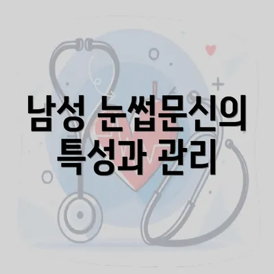 남성 눈썹문신의 특성과 관리