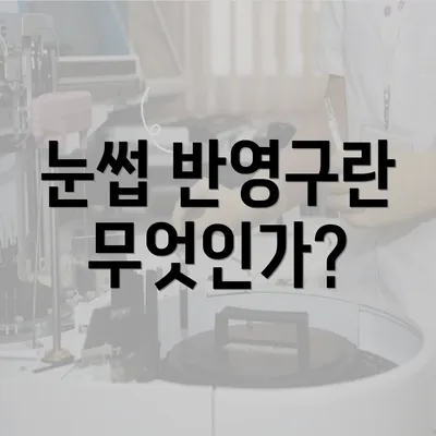 눈썹 반영구란 무엇인가?