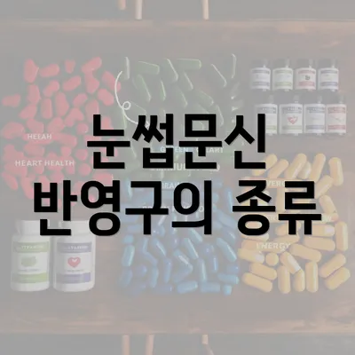 눈썹문신 반영구의 종류