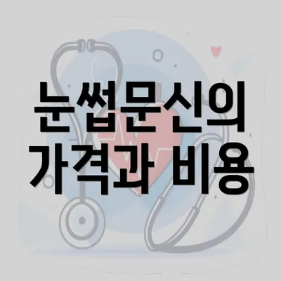 눈썹문신의 가격과 비용