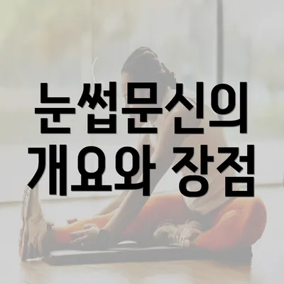 눈썹문신의 개요와 장점