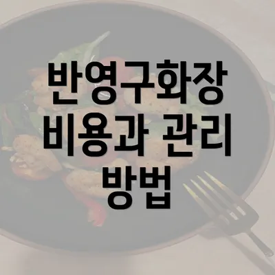 반영구화장 비용과 관리 방법