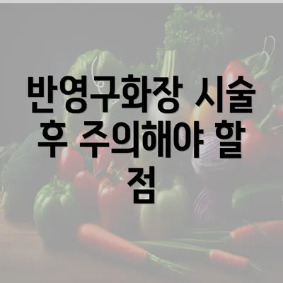 반영구화장 시술 후 주의해야 할 점