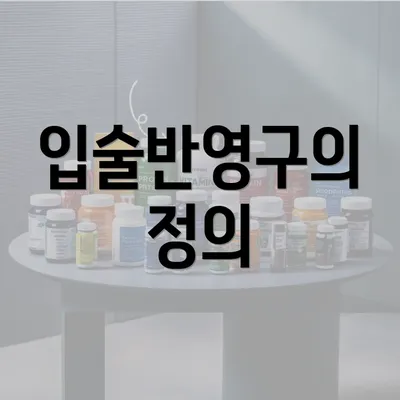 입술반영구의 정의